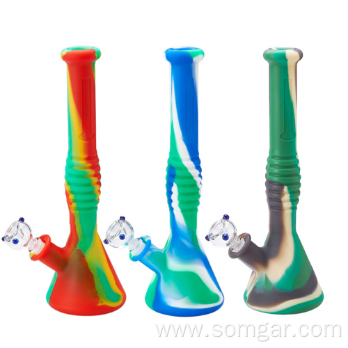 XY104SC-08 Silicone smoking pipe for hookah weed accessories